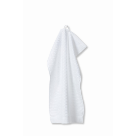 Rhomtuft Handtuch BARONESSE 50 x 100 cm weiß