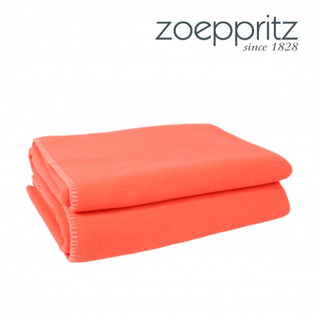 Zoeppritz Plaid Soft-Fleece neon orange