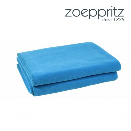 Zoeppritz Plaid Soft-Fleece atlantic blue-535