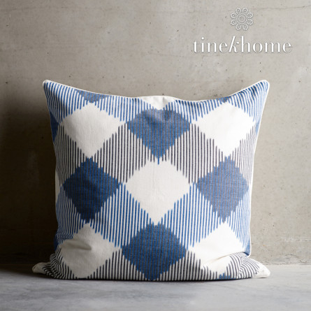 Tine K Home Dekokissenbezug Pringle azul quadratisch