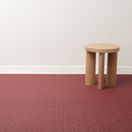 Chilewich Teppich Bamboo Cranberry