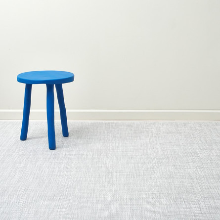 Chilewich Teppich Basketweave White/Silver