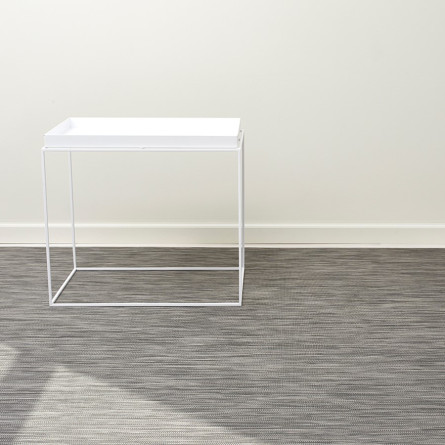 Chilewich Teppich Mini Basketweave Light Grey