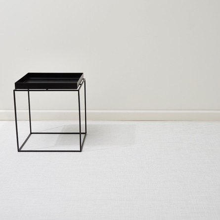 Chilewich Teppich Mini Basketweave White