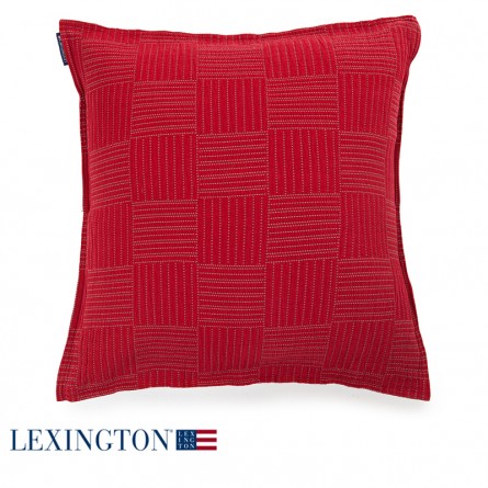 Lexington Dekokissen Soft Quilt rot quadratisch