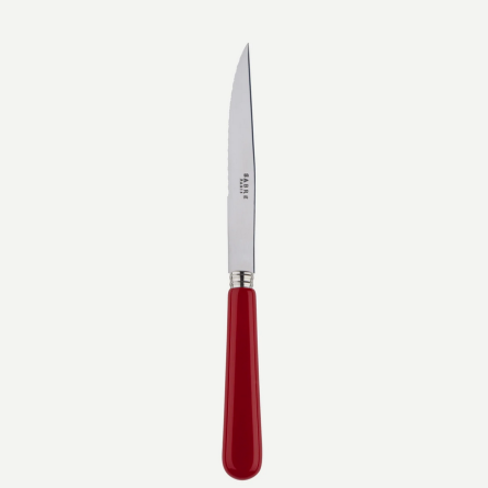 Sabre Steakmesser 6-er Set Basic bordeaux (L: 23 cm)