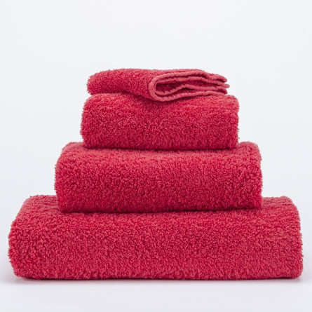 Abyss & Habidecor Super Pile Duschtuch 70x140/ viva magenta