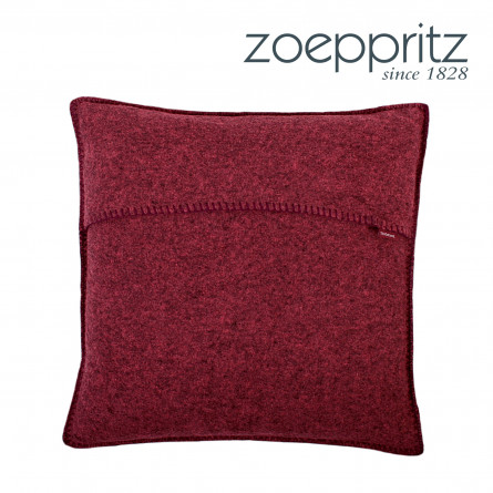  Zoepritz Dekokissen Soft-Wool rot (30 x 50 cm)