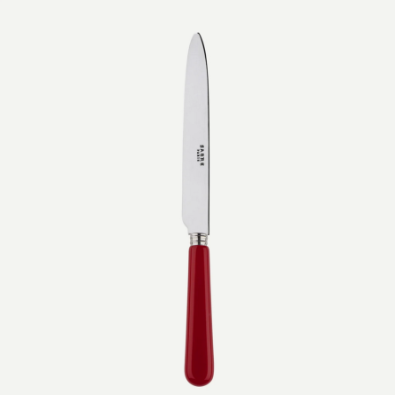 Sabre Tafelmesser 4-er Set Basic bordeaux (L: 24 cm)