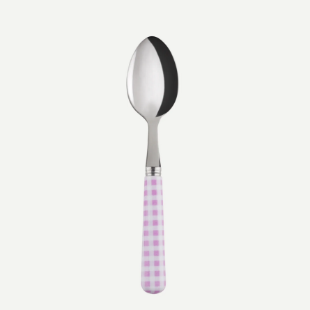 Sabre Teelöffel Vichy pink (L: 16 cm) EINZELSTÜCK