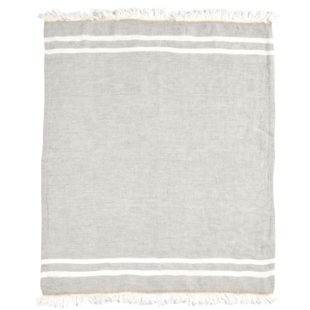 Libeco The Belgian Towel 110x180cm Gray stripe