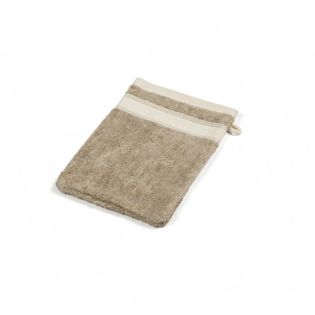 Libeco Waschhandschuh Simi Flax (16x22cm)