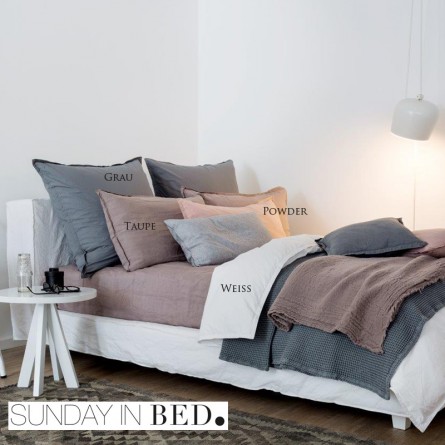 Sunday in Bed Bettwäsche Washed Cotton (6 Farben)