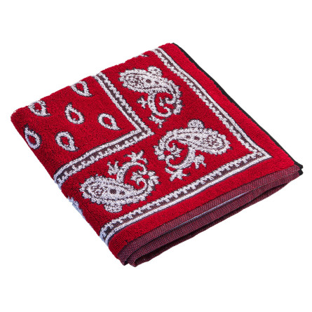 Weseta Gästetuch GLARNERTUCH rot/weiss 33x50
