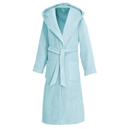 Weseta Kapuzenbademantel Dreamflor Sky Blue (26) XL