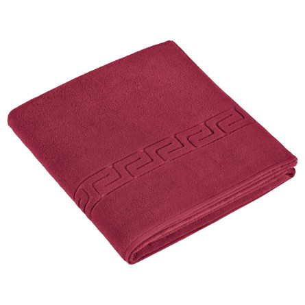 Weseta Badetuch DREAMFLOR bordeaux 120x180