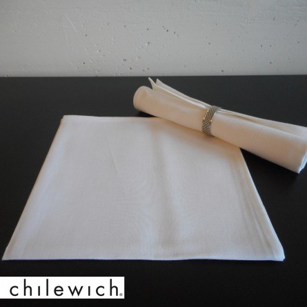 Chilewich Serviette Single weiß