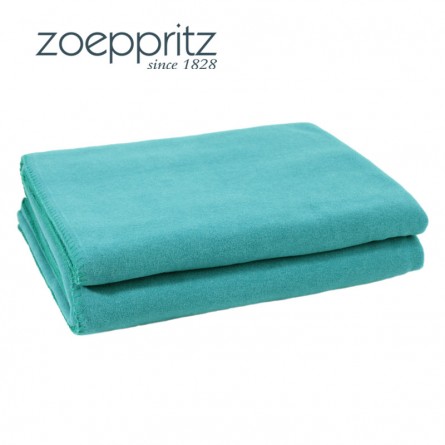Zoeppritz Plaid Soft-Fleece aquamarin-770