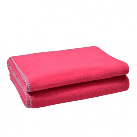 Zoeppritz Plaid Soft-Fleece deep pink (in 2 Größen)