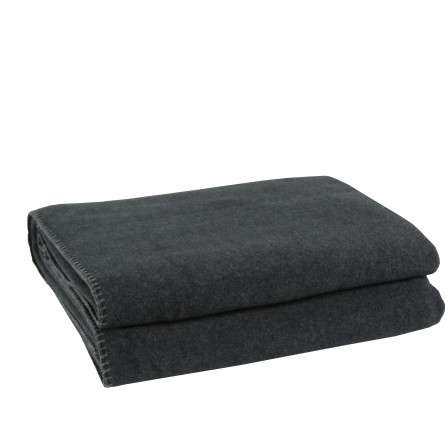 Zoeppritz Plaid Soft-Fleece dunkelgrau