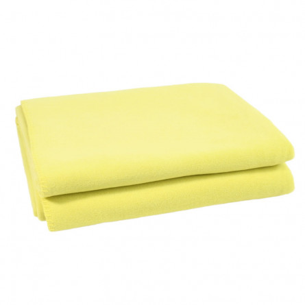 Zoeppritz Plaid Soft-Fleece gelbgrün