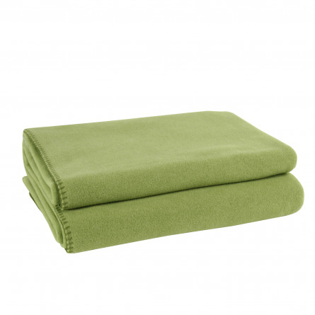 Zoeppritz Plaid Soft-Fleece grün
