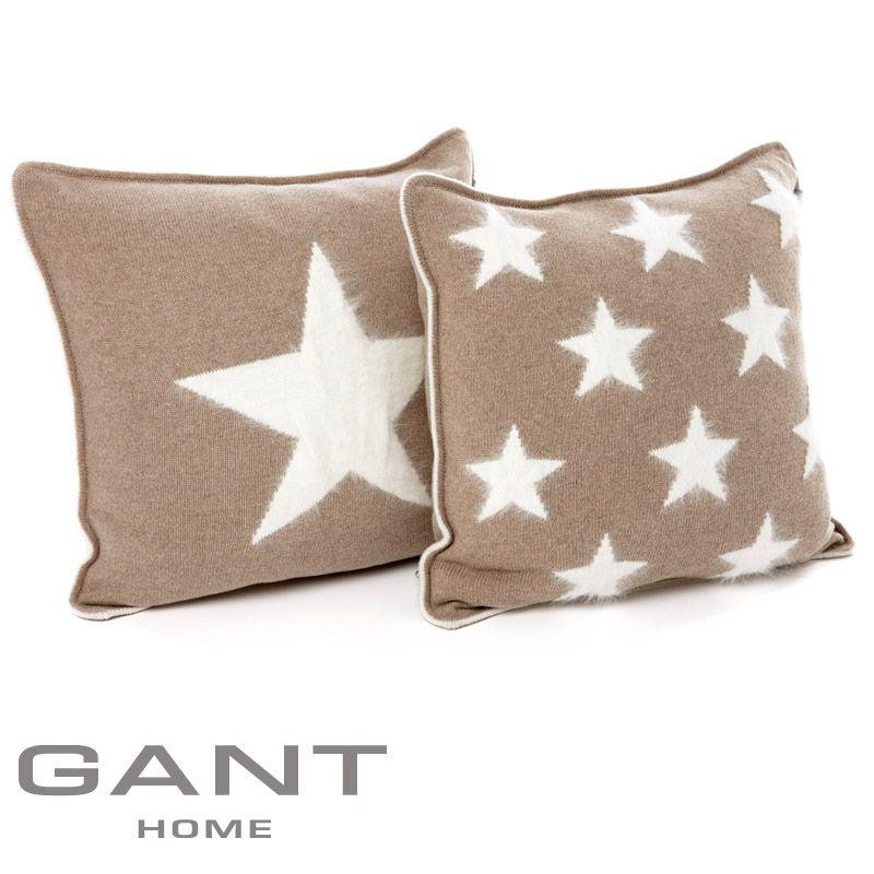 Gant Dekokissenbezug Angora Ten Star Big Star Sand