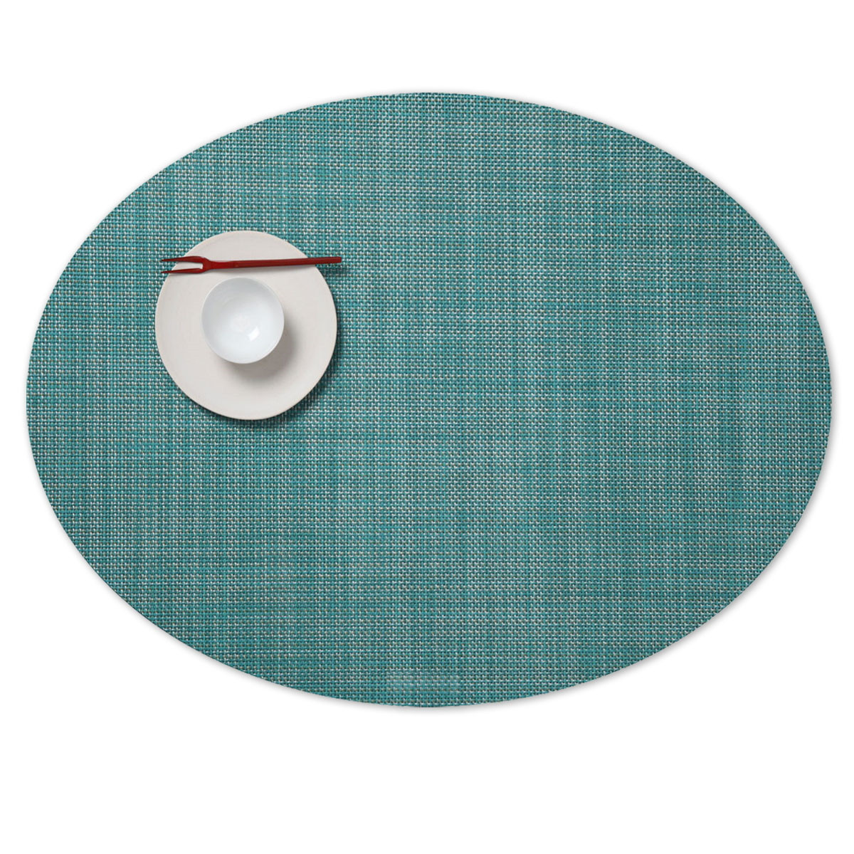 Chilewich Set Oval Mini Basketweave