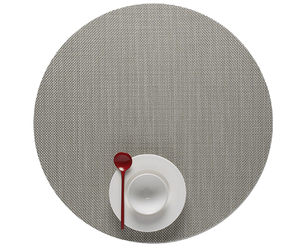 Chilewich Set Rund Basketweave botanic