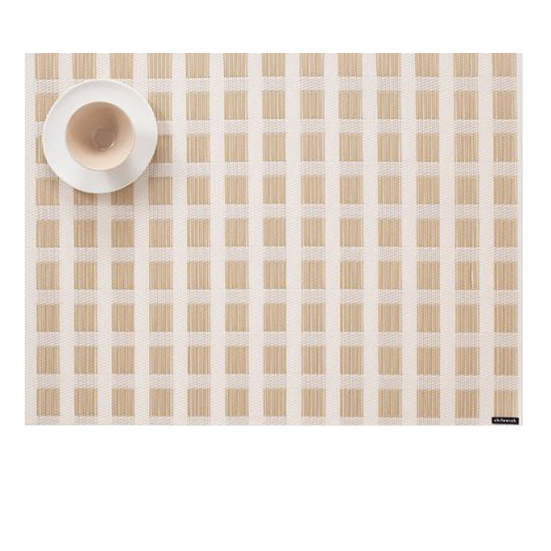 Chilewich Tischset Stitch gold