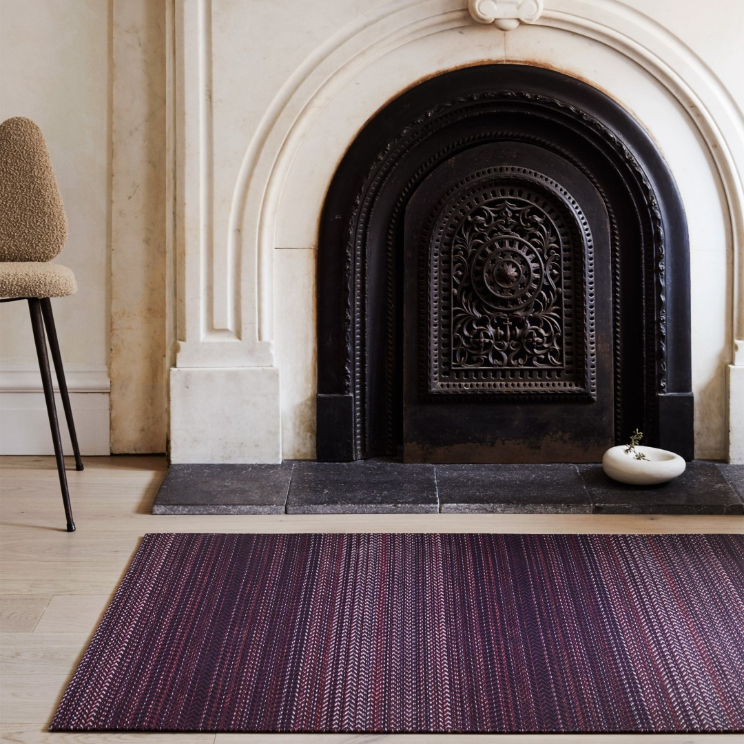 Chilewich Teppich Quill Mulberry