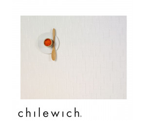 Chilewich Set Rechteckig Bamboo white EINZELSTÜCK 