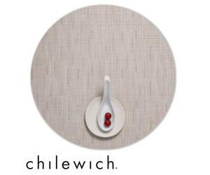 Chilewich Set Rund Bamboo chino 2-er Set