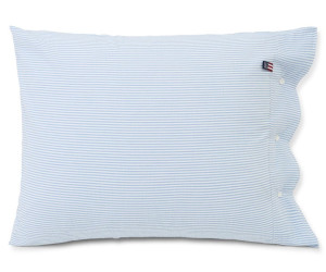Lexington Bettwäsche Seersucker Striped blau/weiß