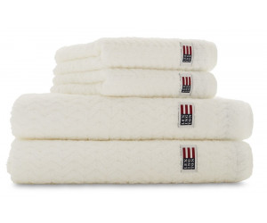 Lexington Handtuchserie Cotton/Lyocell weiß