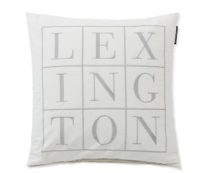 Lexington Dekokissenbezug Logo Cotton Twill off white, 50x50