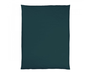 Christian Fischbacher Bettbezug SATIN-UNI peacock 135x200