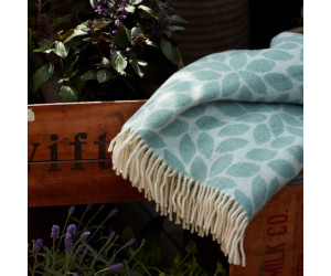 Lexington Leaves Recycled Wool Jacquard Decke 130x170