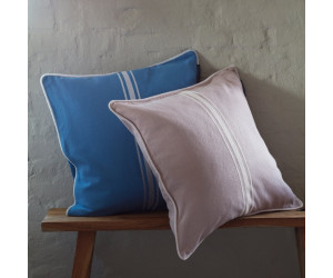 Lexington Center Striped BIO-Baumwolle Twill Dekokissenbezug Violet/White, 50x50