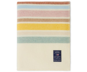Lexington Multi Colored Striped Recycled Wool Throw 130x170