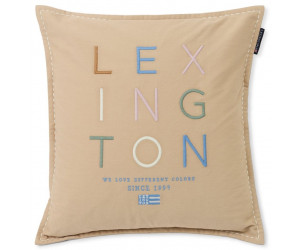 Lexington Love Different BIO-Baumwolle Twill Dekokissenbezug  50x50