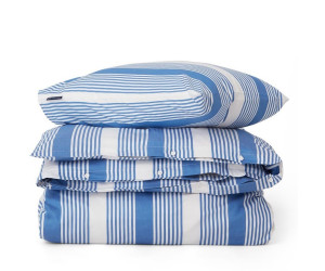 Lexington Bettwäsche Blue/White Striped Cotton Sateen Bed