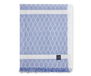 Lexington Tagesdecke Striped Rope Structured Cotton Blue/White
