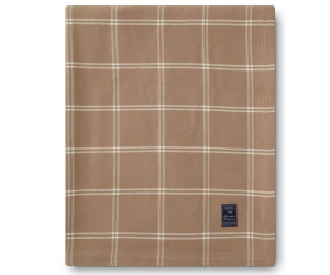 Lexington Tagesdecke CHECKED BRUSHED COTTON beige/off white