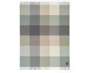 Lexington Checked Recycled Wool Throw, 130x170