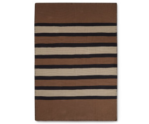 Lexington Striped Knitted Cotton Throw, 130x170