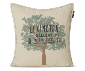Lexington Tree Logo Linen/Cotton Dekokissenbezug, 50x50