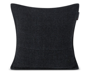 Lexington Structured Wool Mix/Cotton Dekokissenbezug Dk. Gray, 50x50