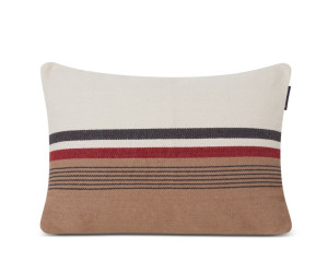 Lexington Striped Recycled Cotton Dekokissen 40x60