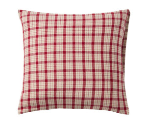Lexington Checked Cotton Flannel Bettwäscheset Rot-Beige, 135x200/80x80